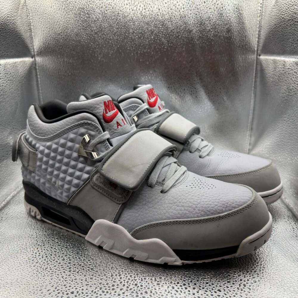 Size 12 Nike Air V. CRUZ Wolf Gray Silver Black Mens Trainer Shoes 777535-001